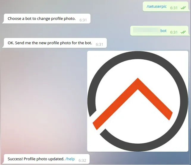 Comando /setuserpic para establecer foto de perfil del bot
