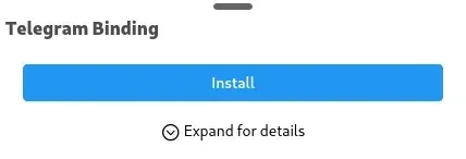 Instalar Telegram Binding
