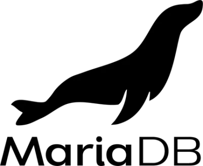 Logo de MariaDB en servidor LEMP