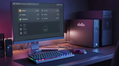 SAI Riello iDialog 800VA con batería Salicru UBT 12/9 y dashboard Home Assistant