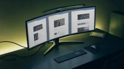 Panel Browser Launcher abierto en el escritorio de KDE Plasma