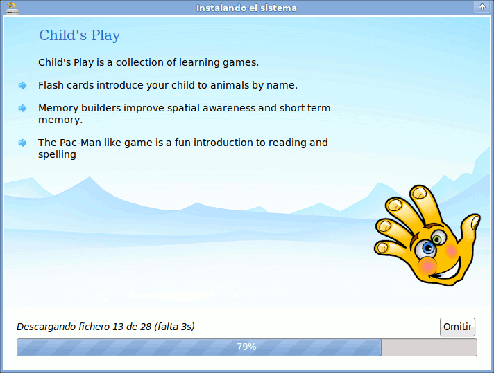 Instalación en proceso - continuación