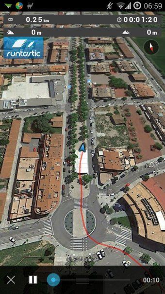 Visualización de rutas en Google Earth