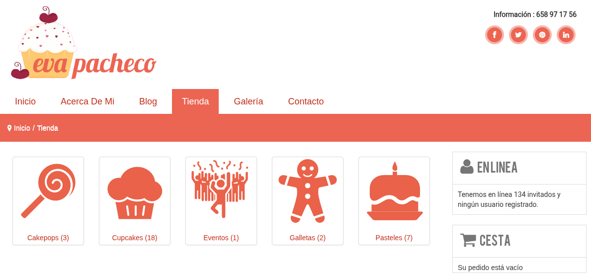 Eva Pacheco - Pastelería Artesanal