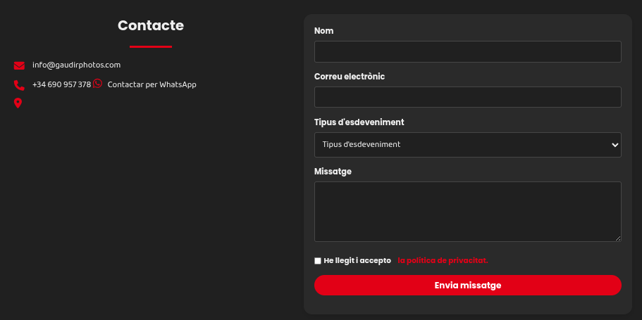 Gaudirphotos - Fotomatones para eventos